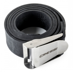 Cressi Quick-Release Rubber Weight Belt w/ Metal Buckle