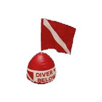 Trident Inflatable Surface Float w/ Flag